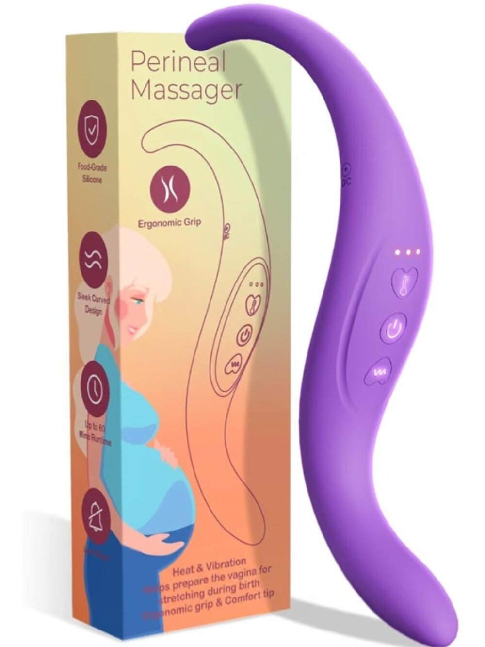 Perineal massager